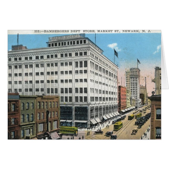Market St., Newark NJ Vintage (Front Horizontal)