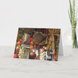 Market Stall Florence Thank You Card