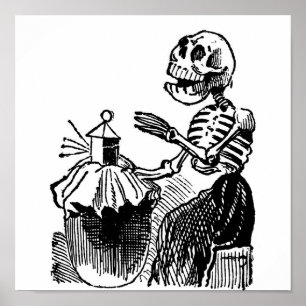 "Market Woman" circa early 1900's MEXICO. Poster