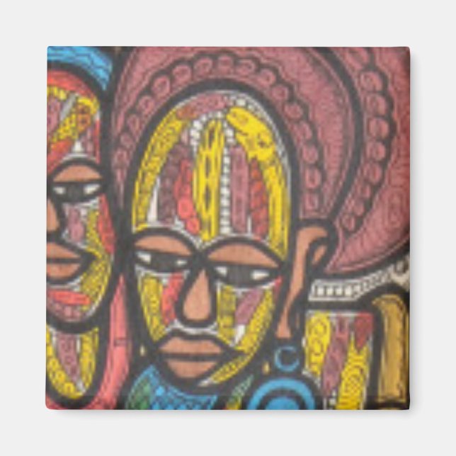 Market Woman Magnet (Front)