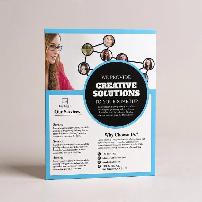 Marketing Agency Business Flyer (Creator Uploaded)