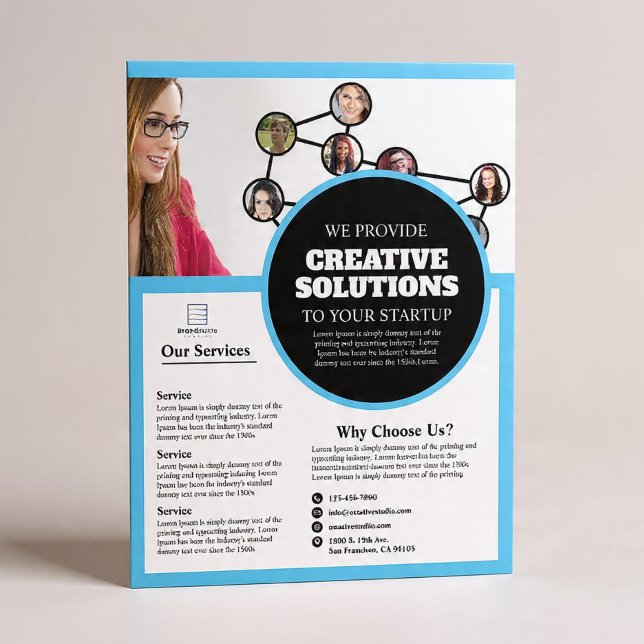 Marketing Agency Business Flyer (Creator Uploaded)