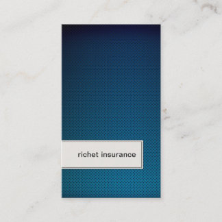 Marketing Business Card Modern Blue Black Dots