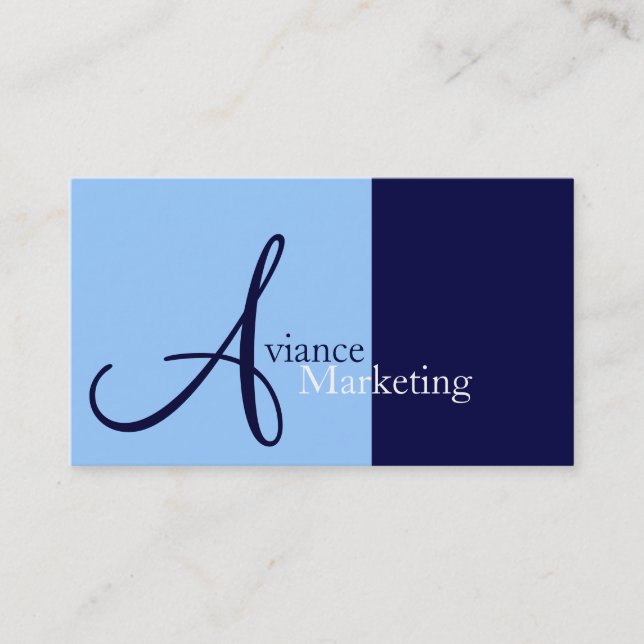 Marketing Business Cards (Front)