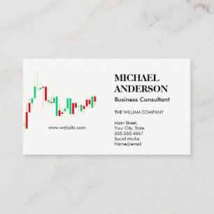Marketing Consulting   Graph Data Chart Business C Card