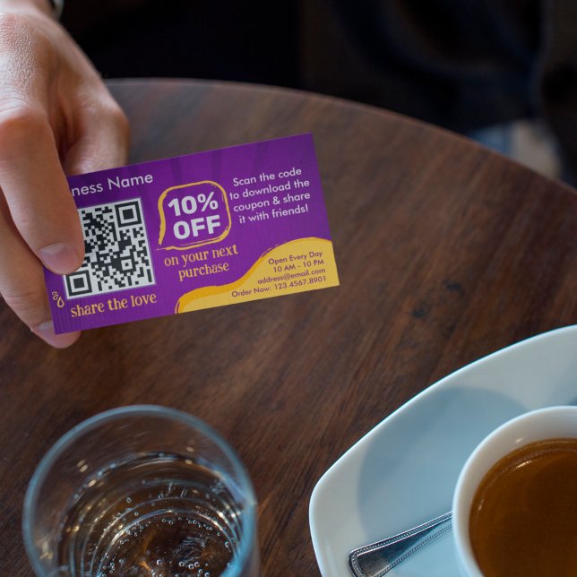 Marketing Discount QR Code To Scan For Customer Enclosure Card (Creator Uploaded)