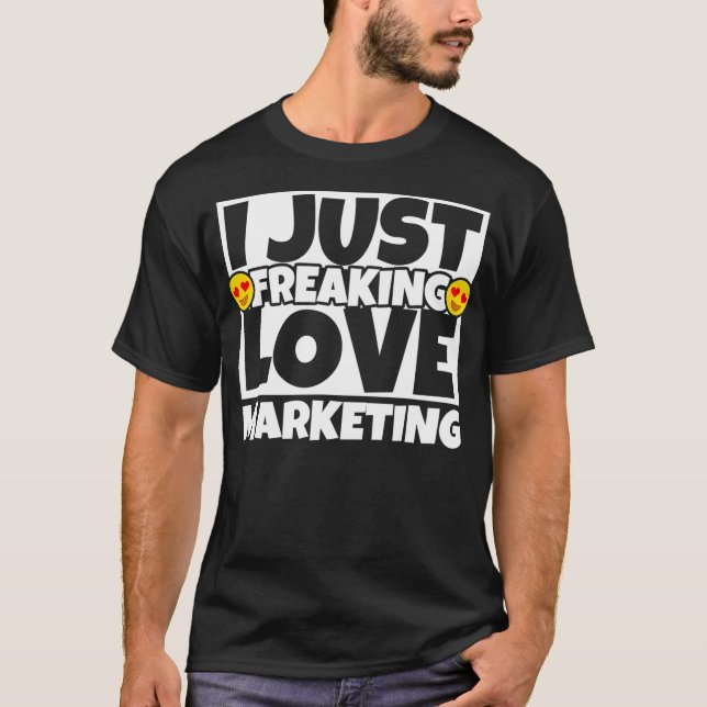 Marketing Funny  T-Shirt (Front)
