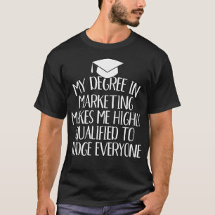 Marketing Major Graduation Gifts Premium T-Shirt