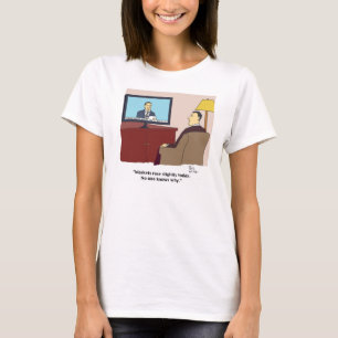 Markets rose slightly today.  No one knows why. T-Shirt
