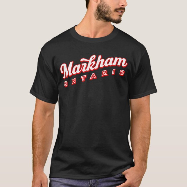 Markham Ontario T-Shirt (Front)