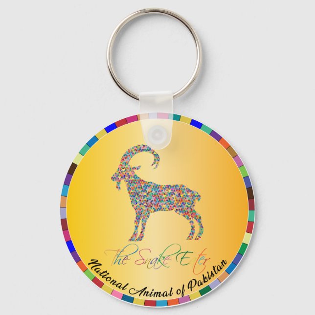 MARKHOR SNAKE EATER KEY RING (Front)
