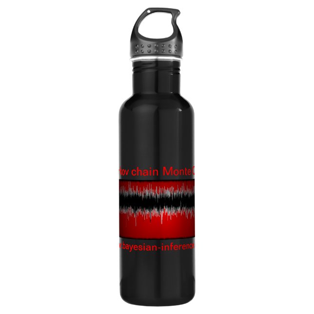 Markov chain Monte Carlo 710 Ml Water Bottle (Front)