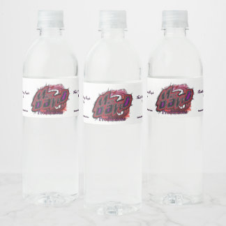 Mark's G Soda Water Bottle Label
