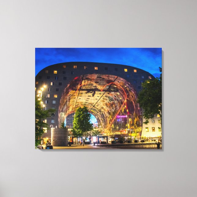 Markthal, Rotterdam Canvas Print (Front)