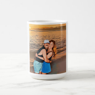 Marla and David Mangan Happy 50th Anniversary mug