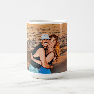Marla and David Mangan Happy 50th Anniversary mug