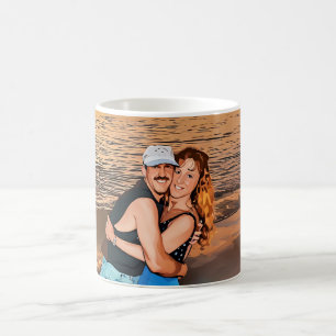 Marla and David Mangan Happy 50th Anniversary mug