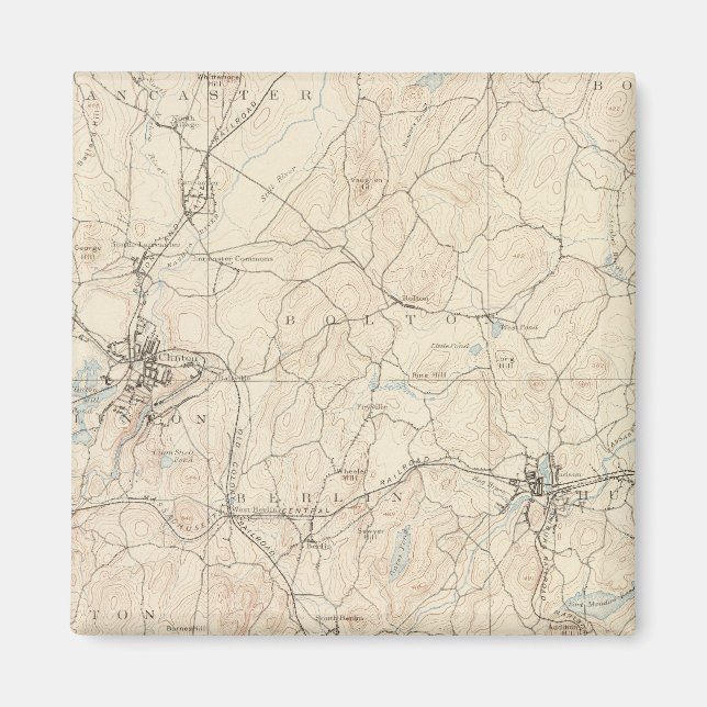 Marlboro, Massachusetts Magnet (Front)