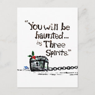 Marley Christmas Postcard