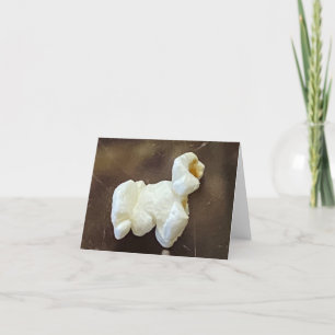 Marley The Popcorn 🍿 Sheep 🐑 Thank You Card