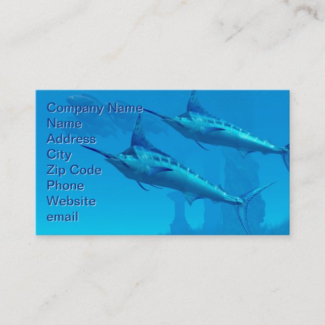 Marlin Business Card (Front)