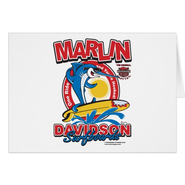 Marlin Davidsons Surfboards (Front Horizontal)