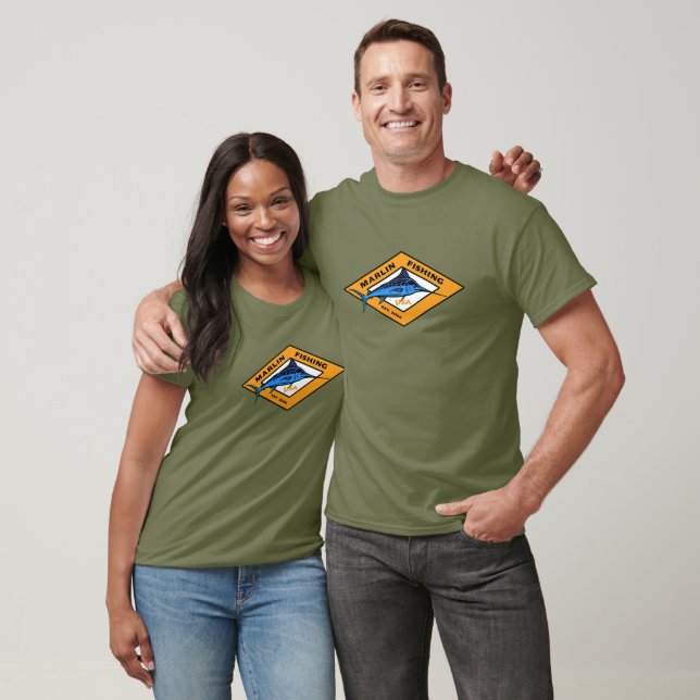Marlin Fishing  T-Shirt (Unisex)