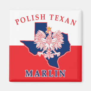 Marlin Polish Texan Magnet