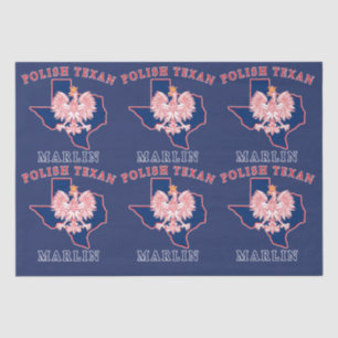Marlin Polish Texan Tissue Paper