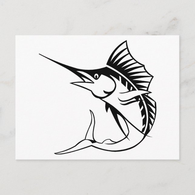 Marlin Postcard (Front)