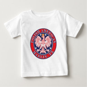 Marlin Texas Polish American Eagle Baby T-Shirt