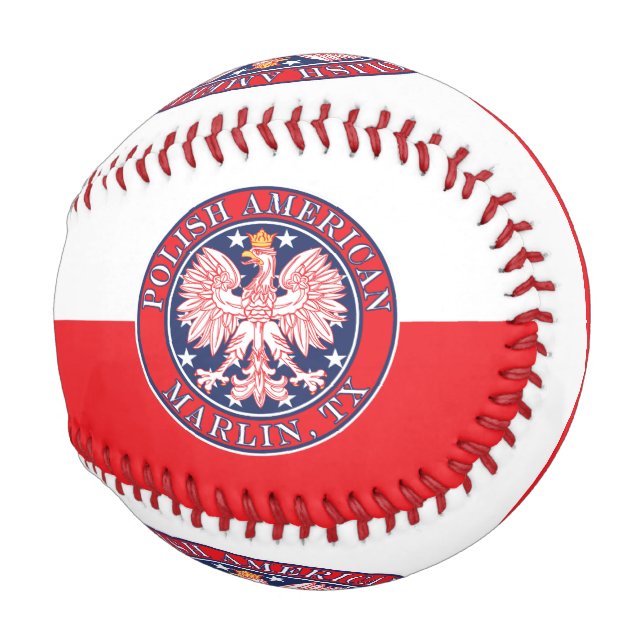 Marlin Texas Polish American Eagle Baseball (Front Right)