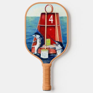 Marlins at the Buoy Pickleball Paddle