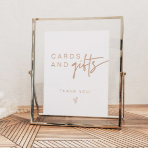 MARLO Boho Earth Tone Beige Cards & Gifts Sign