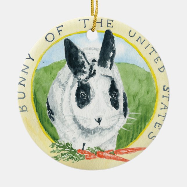 Marlon Bundo Botus Christmas ornament (Front)