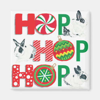 Marlon Bundo Christmas HOP magnet
