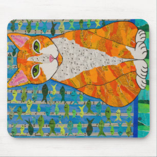 Marmalade Cat Mouse Pad