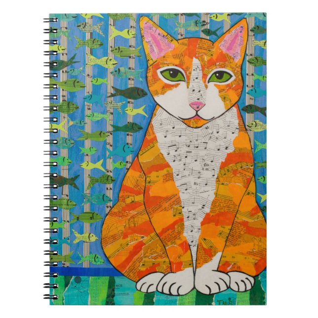 Marmalade Cat Notebook (Front)