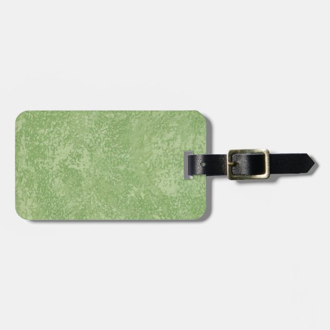 Marmarino Green Luggage Tag (Front Horizontal)
