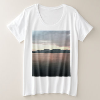 Marmaris Bay Coastal Artistic Sea Landscape Plus Size T-Shirt