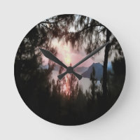 Marmaris Sunset Framed By Palm Trees Landscape Art