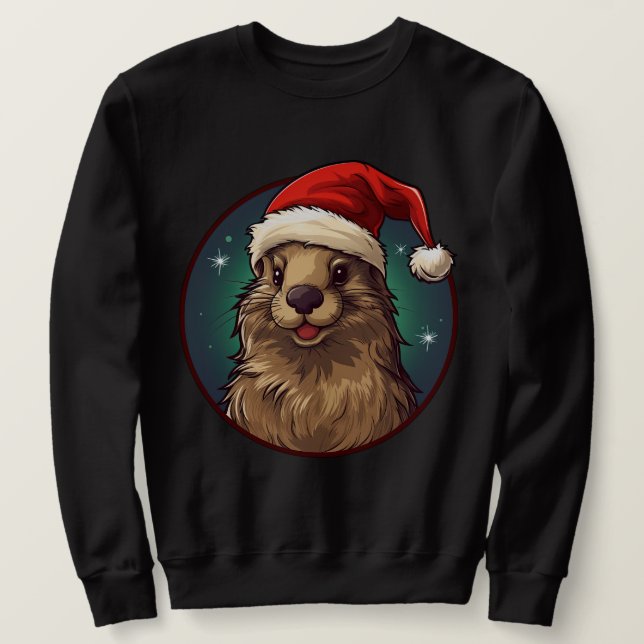 Marmot Christmas Sweatshirt (Design Front)