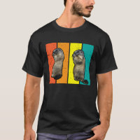Marmot Ground Squirrel Retro Vintage Men Women Kid