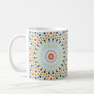 Marocain style vintage coffee mug