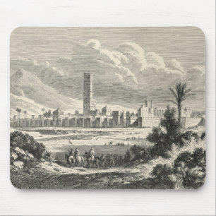 Marocco: Africa, 1860s Mouse Pad
