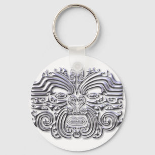 Maroi tattoo-silver key ring