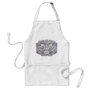 Maroi tattoo-silver standard apron