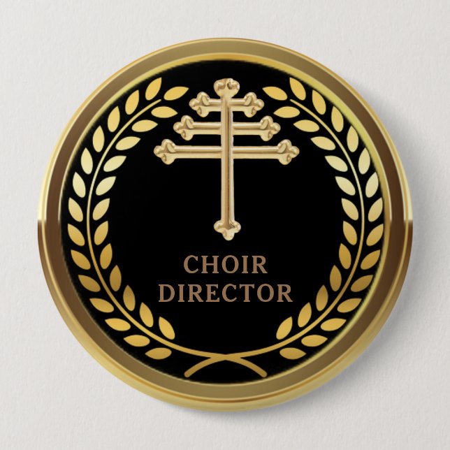 Maronite Catholic Church Choir Director  Badge  (Front)
