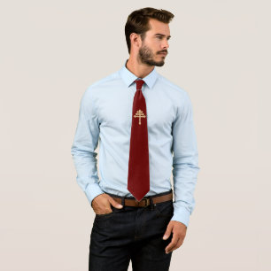 Maronite Cross of the Maronite Catholic Church Tie