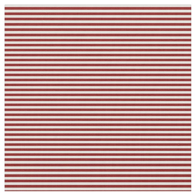 Maroon and Light Yellow Striped/Lined Pattern Fabric (Close Up)